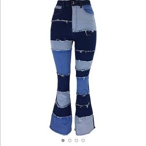 Bell bottom jeans